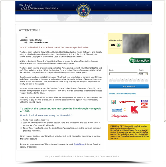 FBI ransomware