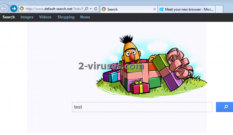 Default-search.net virus