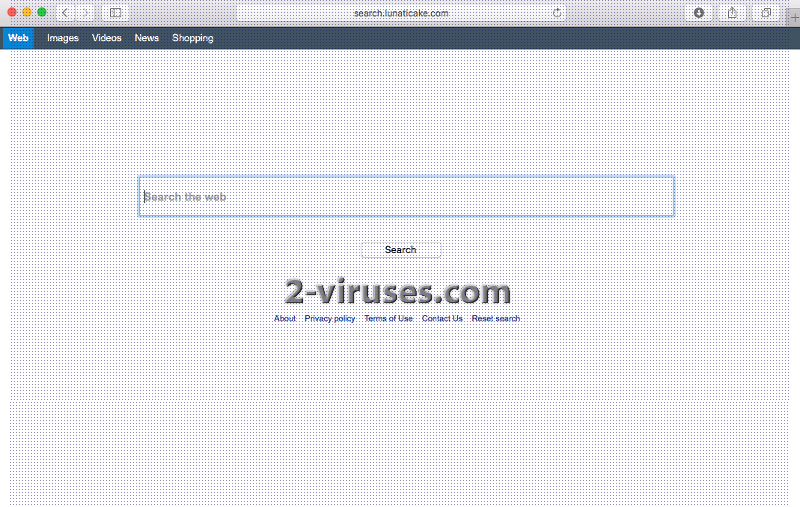Search.lunaticake.com virus