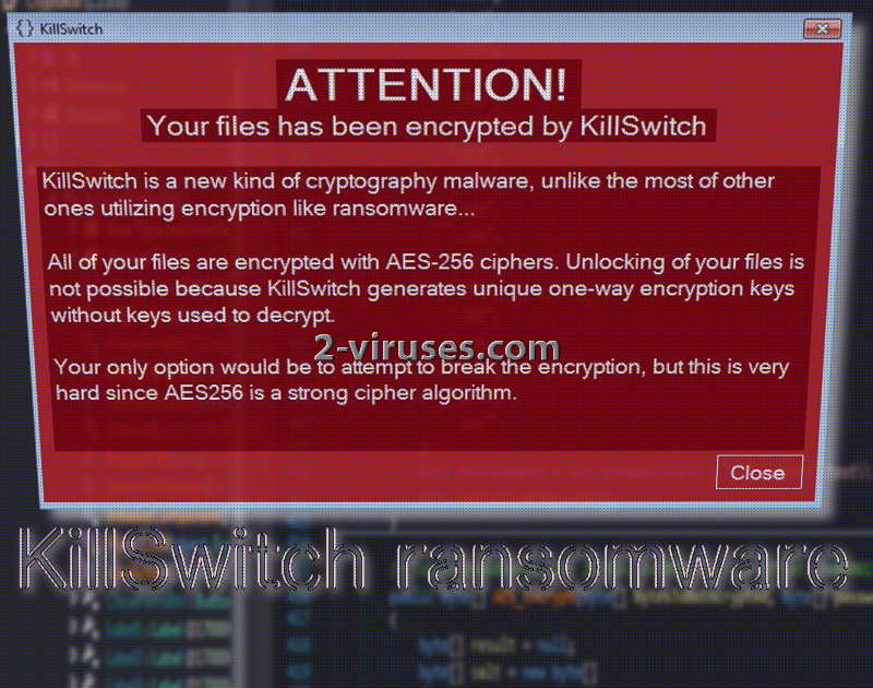 KillSwitch ransomware