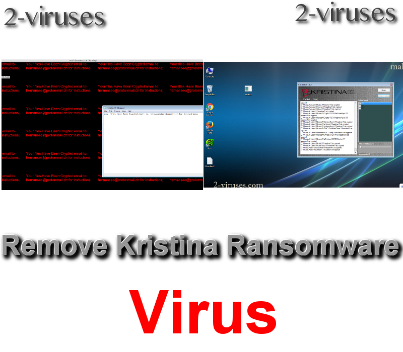 Kristina Ransomware virus remove