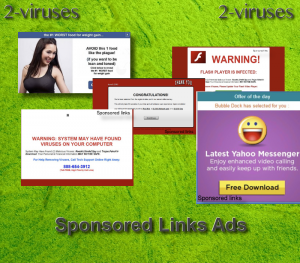 Sponsored links virus