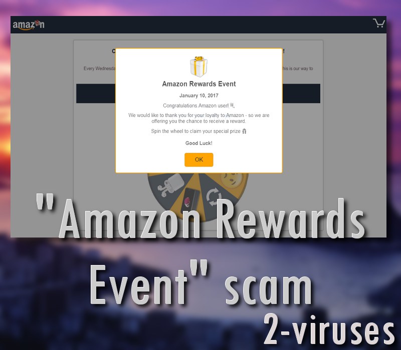 Amazon Rewards Event scam