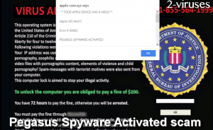 Pegasus Spyware Activated svindel